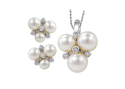 Rhodium Plated | Fashion Pendant Sets
